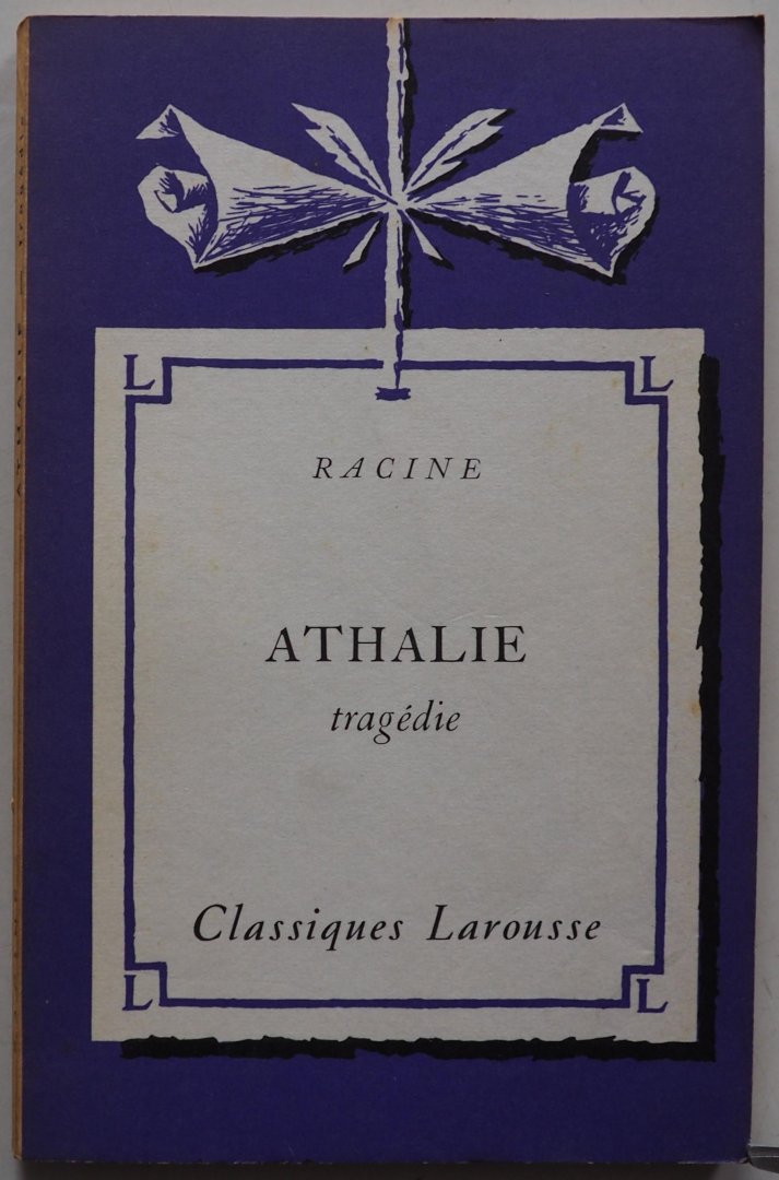 Racine - Athalie tragedie