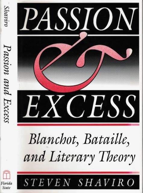 Shaviro, Steven. - Passion & Excess: Blanchot, Bataille, and Literary theory.