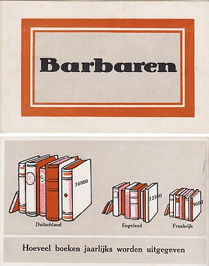 WERELDOORLOG I - Barbaren.