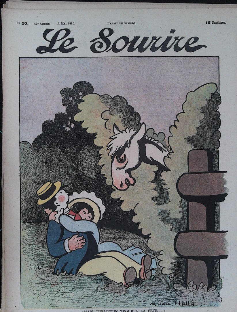 Redactie - Le sourire - 14 maart 1910 - ( Andre Helle )