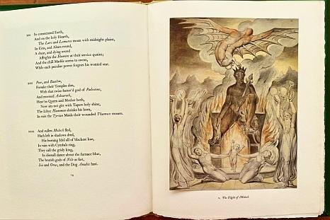 BLAKE, William / John MILTON - On the Morning of Christ's Nativity. Milton's Hymn, with Illustrations by William Blake. (Whittington Press).