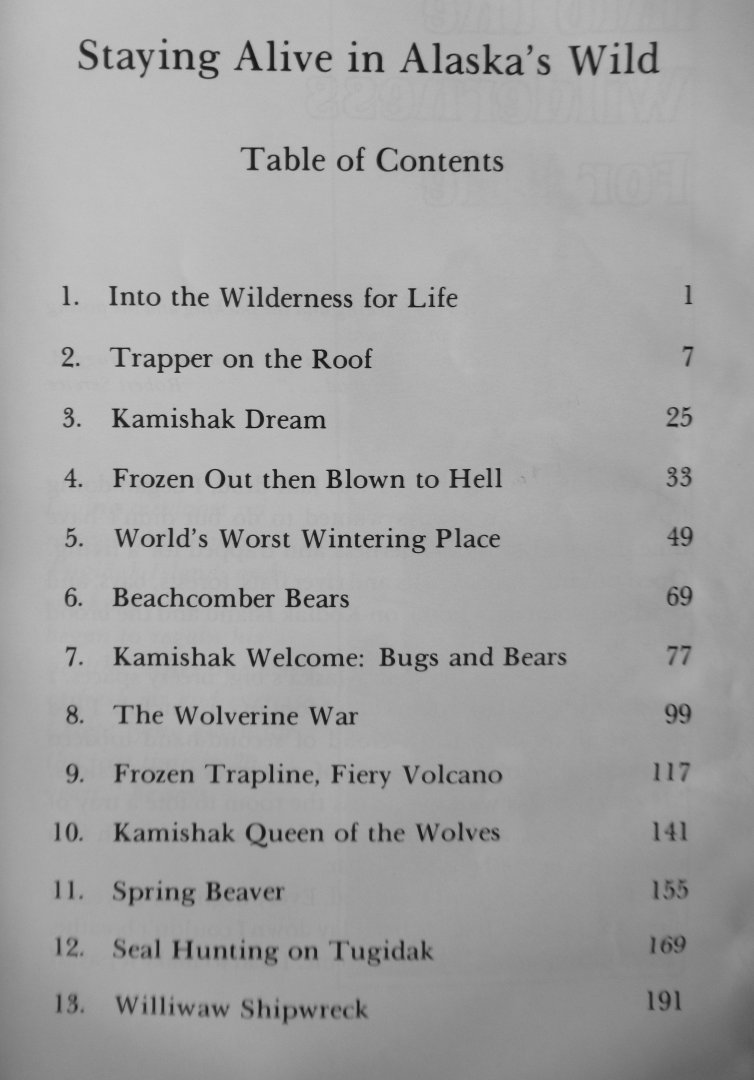 Nault, Andy - Staying alive in Alaska's wild