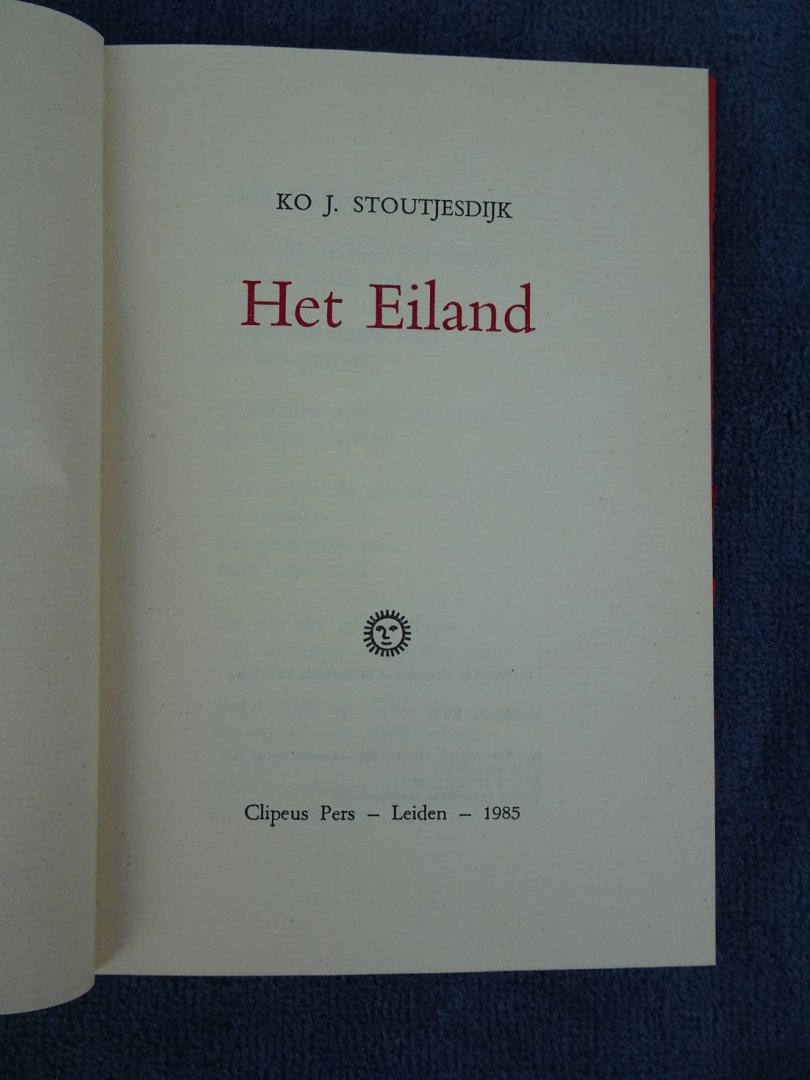 Stoutjesdijk, Ko J.. - Het Eiland.