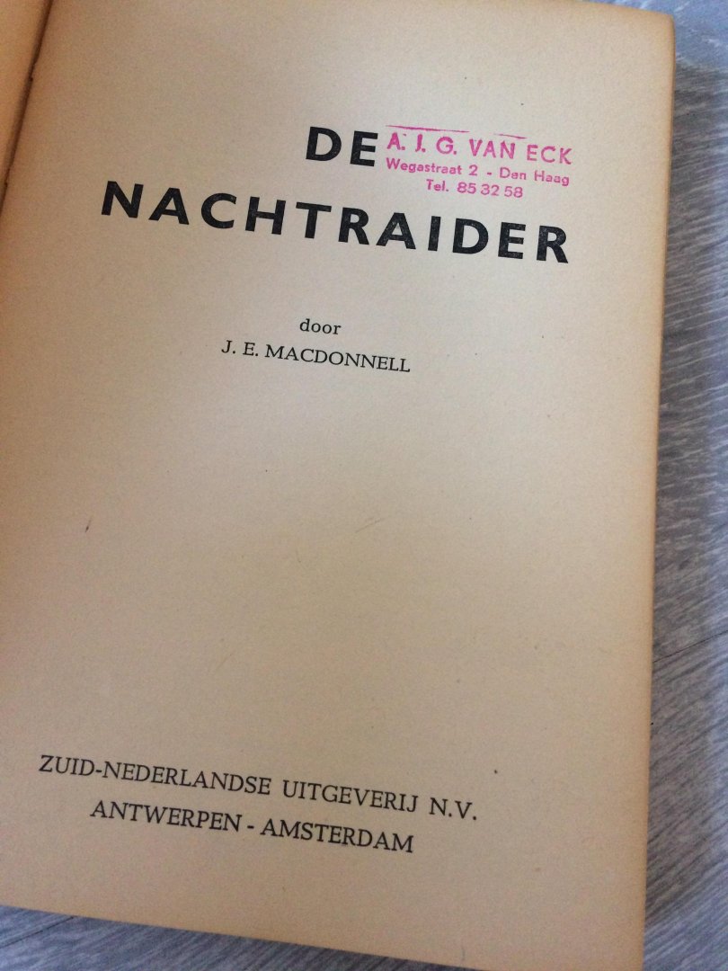 Macdonnell - De nachtraider