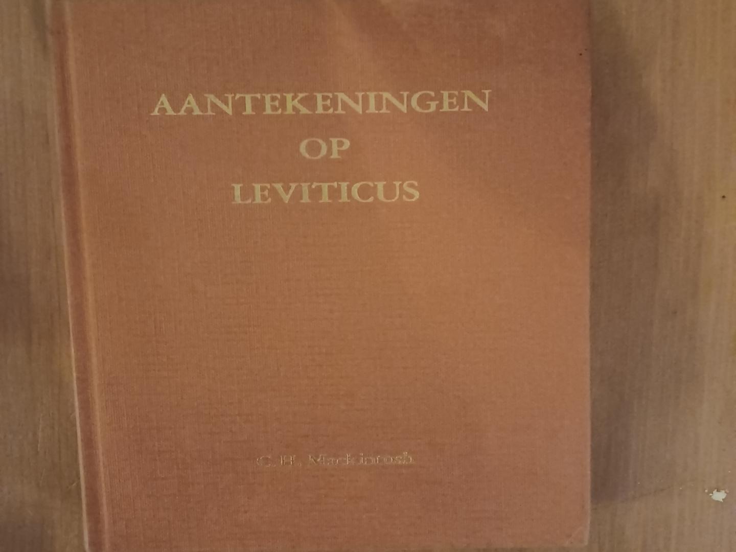 Mackintosh, C.H. - Aantekeningen op Leviticus