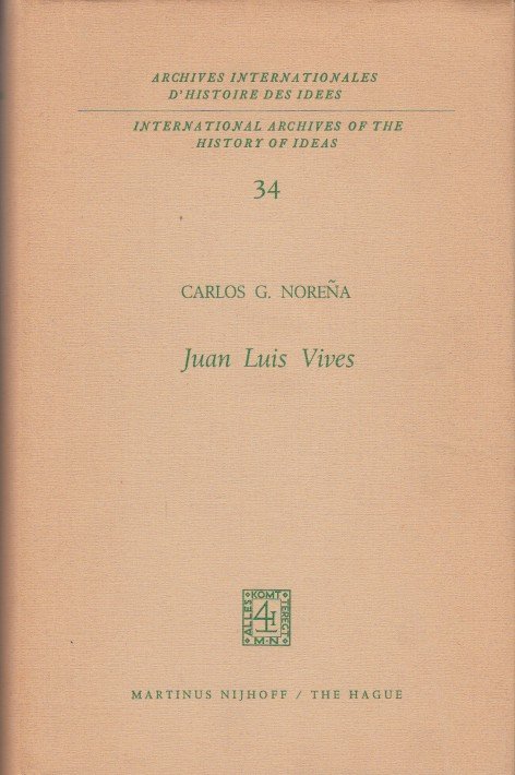 Noreña, Carlos G. - Juan Luis Vives.