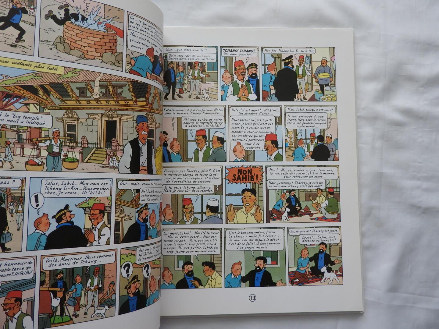 Hergé Herge Kuifje - Georges Remi - Les aventures de Tintin. Tintin au Tibet.