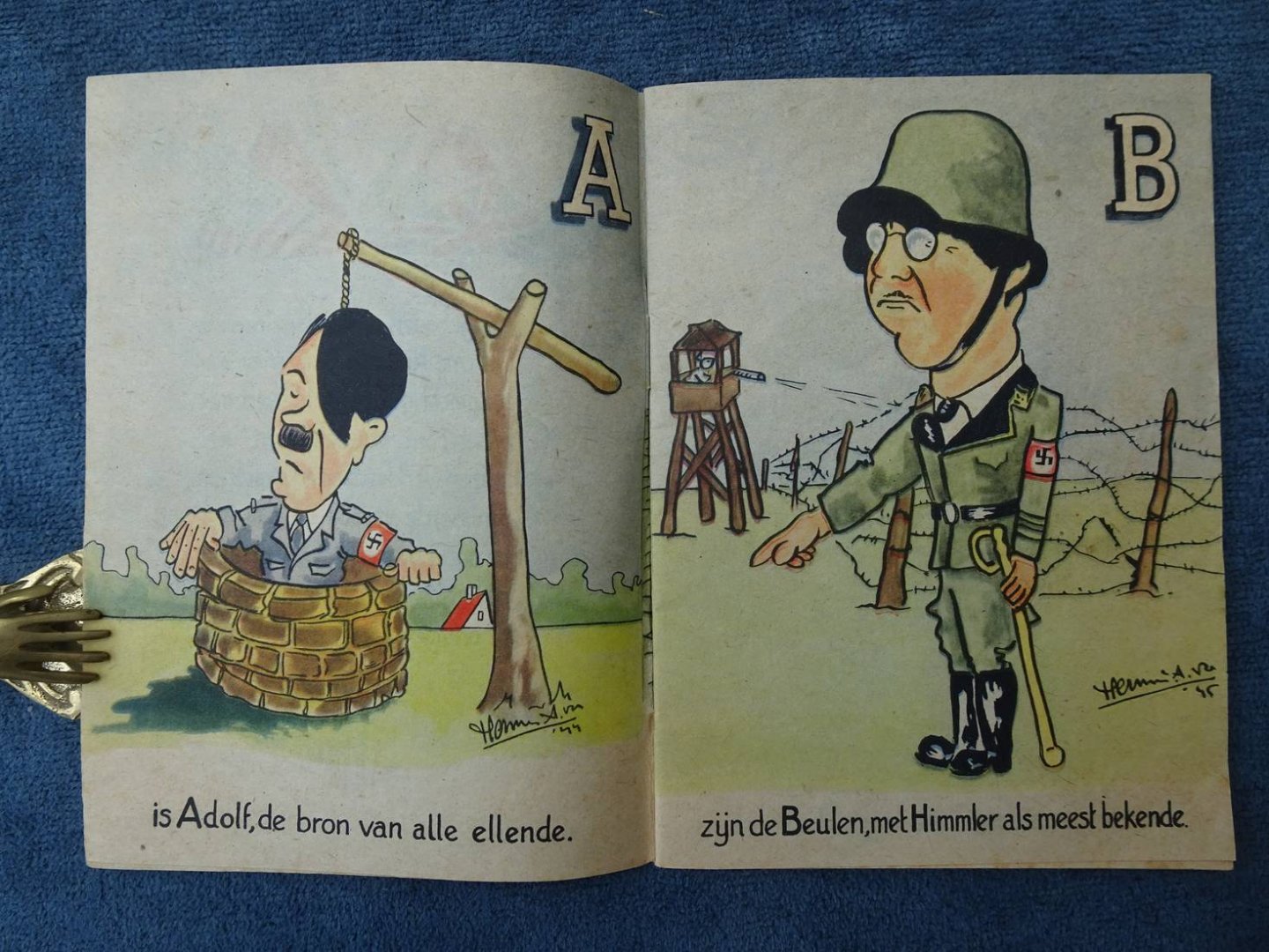 Vos, Herman A.. - Het A B C van het Naziregiem.