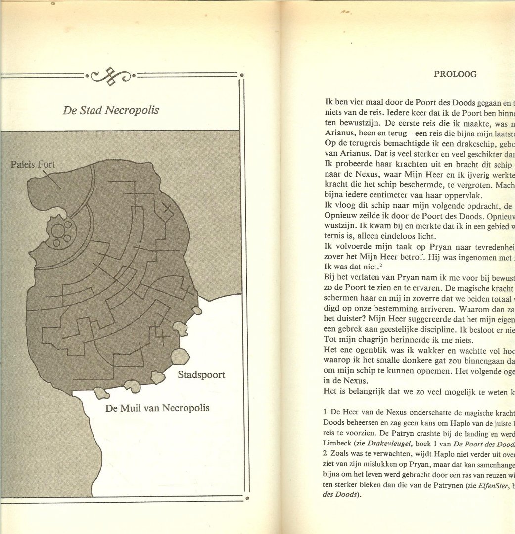 Hickman, Tracy en Margaret Weis Vertaling van Eny van Gelder  en Omslag illustratie Keith Parkenson - De poort des Doods  Boek 3 Vuurzee