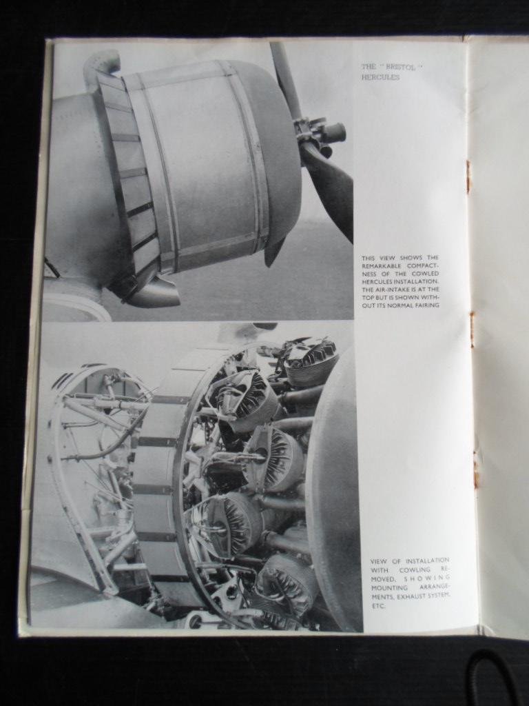 Catalogus - Bristol Sleeve-Valve Aero Engines + leaflet concerning the longest non-stop formation flight [Cranwell-Ismailia, Egypt]