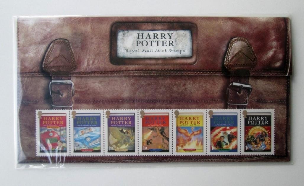 J.K. Rowling - Harry Potter Royal Mail Mint Stamps