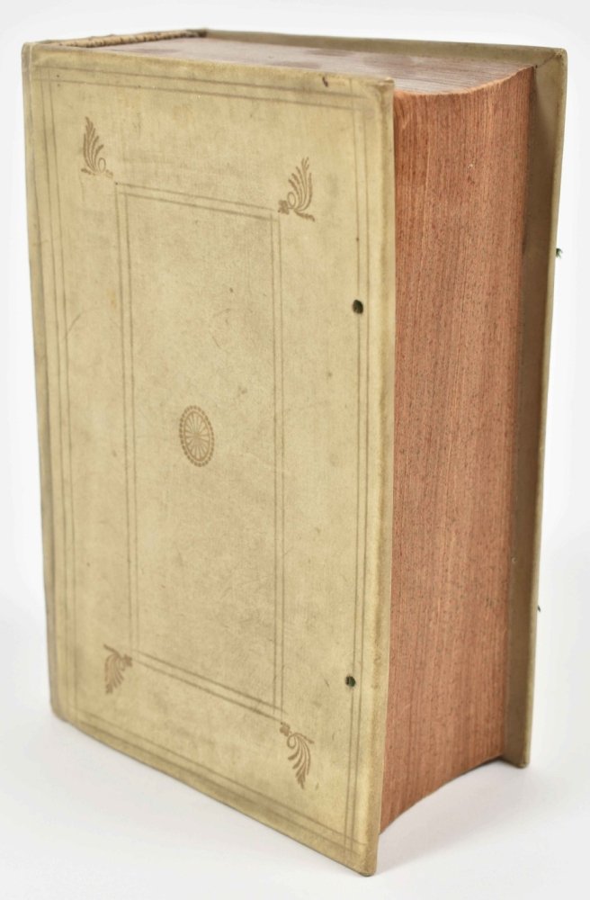 Grotius, Hugo (Hugo de Groot).[Prize binding Middelburg]. - Annales et historiæ de rebvs Belgicis. Amst., J. Blaeu, 1658, 4th ed., (16),567,(25)p., engr. portrait of the author.