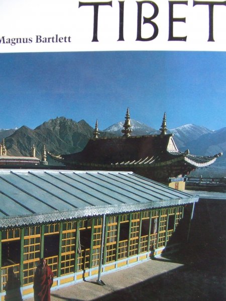 David Bonavia and Magnus Bartlett - Tibet, fotoboek met 94 kleurplaten, de echte eerste druk = 1971