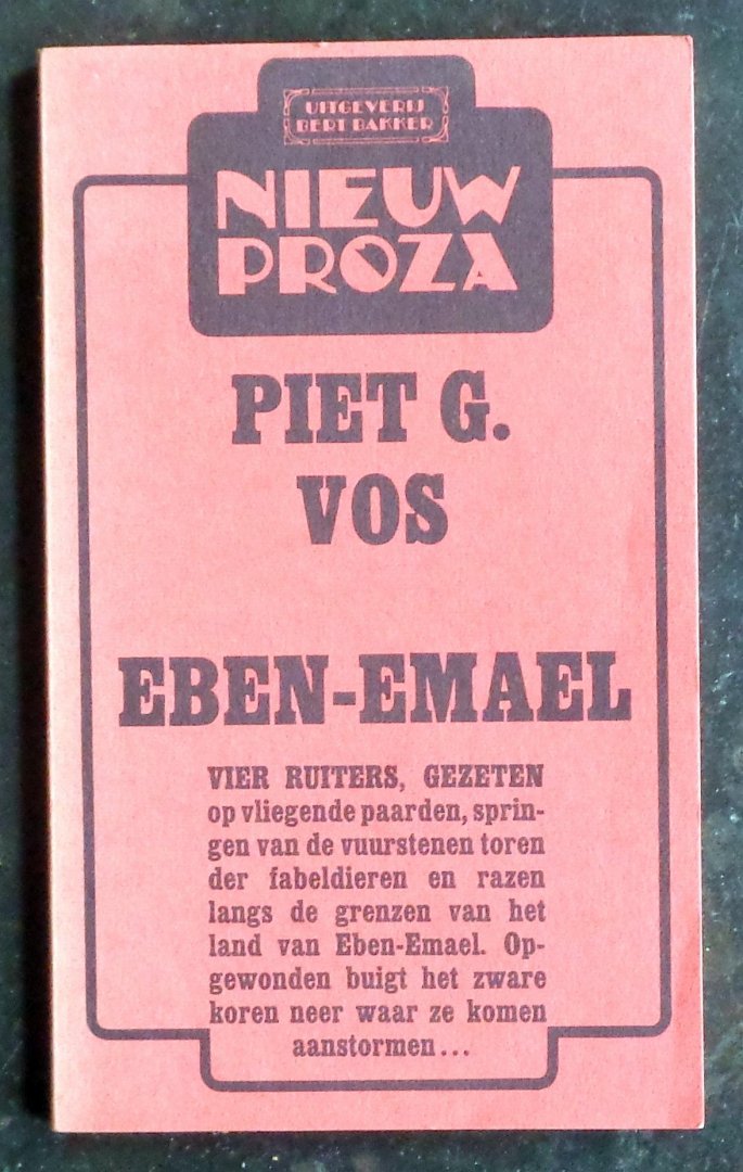 Vos, Piet G. - Eben-Emael