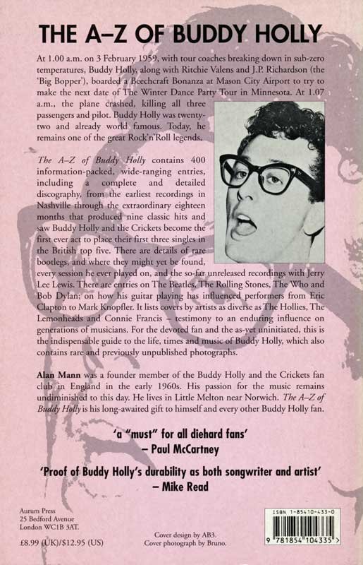 Mann, Alan - The A-Z of Buddy Holly