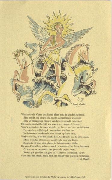 Hooft, P.C. - 'Wanneer de Vorst des lichts...'.