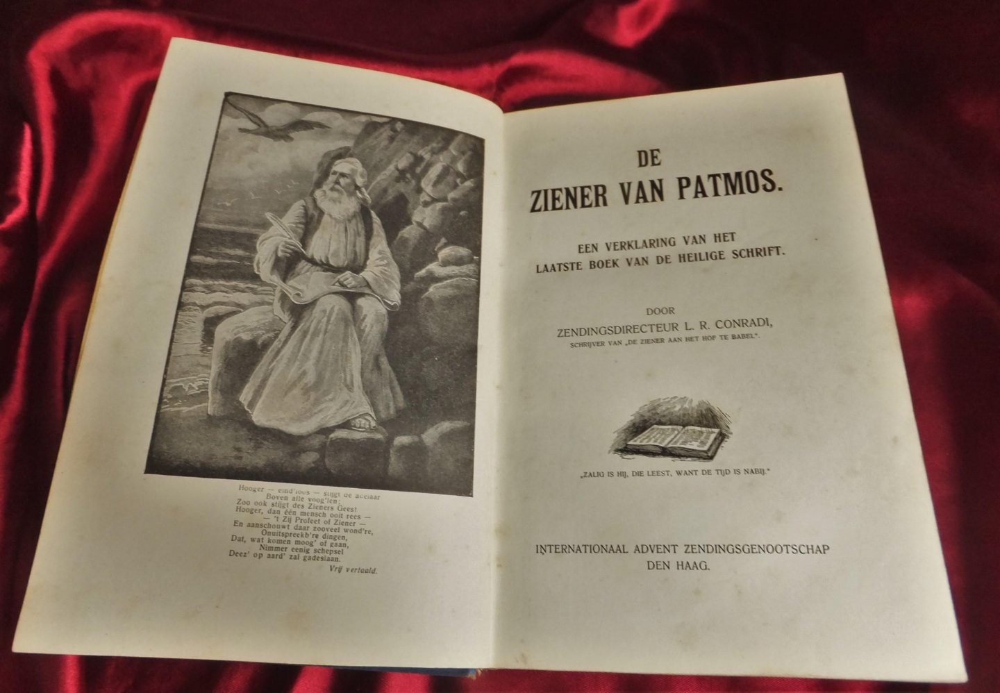 Conradi, L.R. - De ziener van Patmos. Een verklaring van het laatste boek van de Heilige Schrift