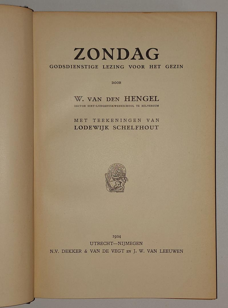 Hengel, W. van den - Zondag - godsdienstige lezing voor het gezin