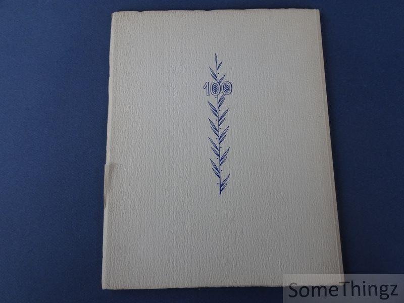 Jos Geldhof en Cyriel Staes. - Gedenkboek Eeuwfeest van de Koninklijke Harmonie der Jongelingen Congregatie Izegem, 1853-1953.