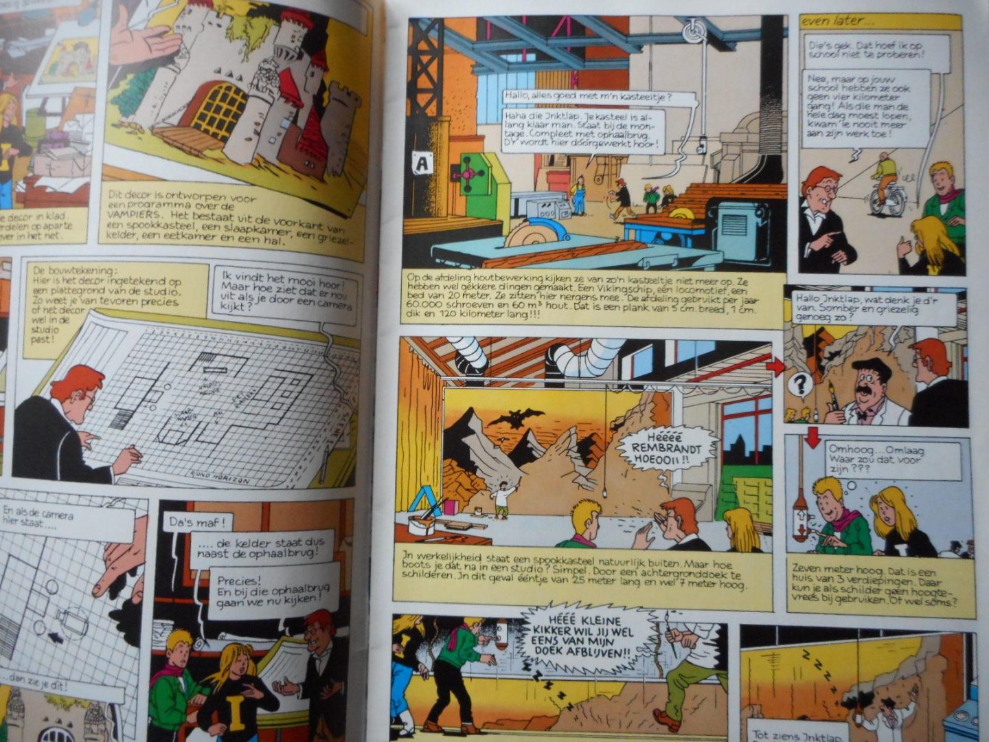 Karel van de Graaf / Jan Vervoort - Stilte - Opname. Een strip voor kinderen die precies willen weten hoe een TV-programma wordt gemaakt!