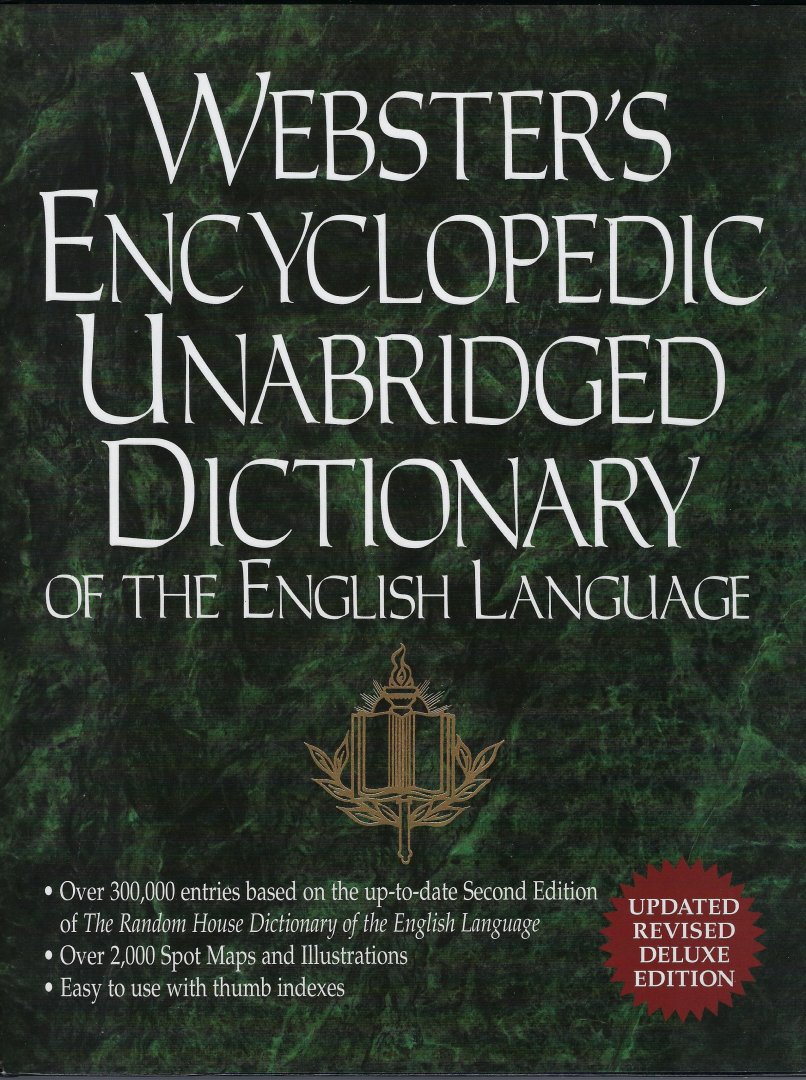 Webster - Webster's encyclopedic unabridged dictionary of the English language