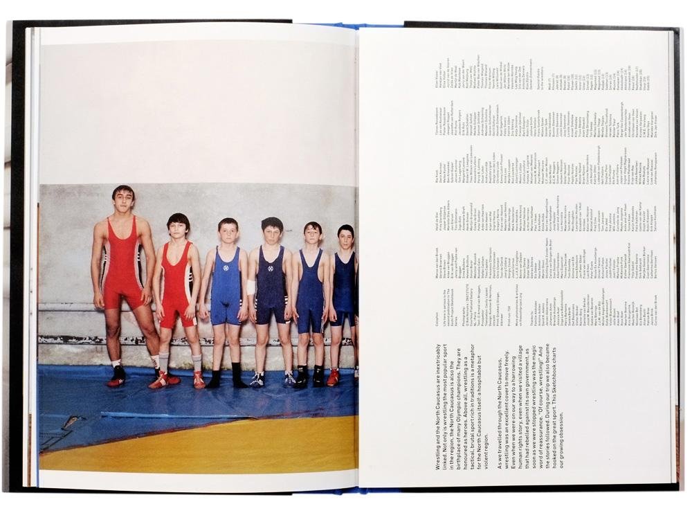 Bruggen, Arnold van  ; Rob Hornstra - Life here is serious The Sochi Project, sketchbook series (signed)