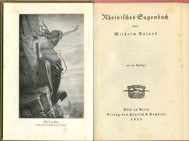 Ruland, Wilhelm - Rheinisches Sagenbuch