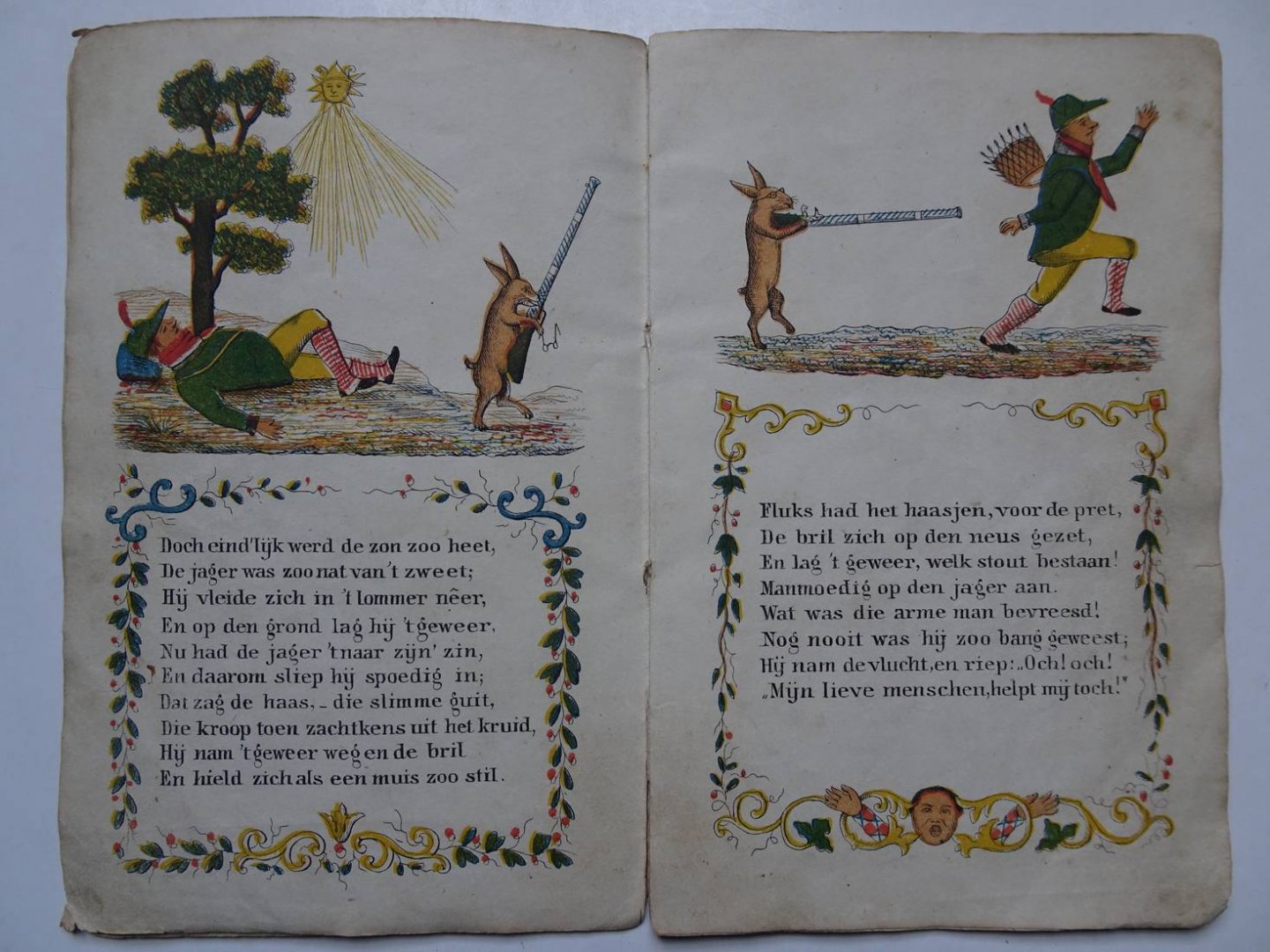 N.n.. - De Wilde Jager. Een Aardig Prentenboekje met Leerzame Vertellingen voor Kinderen van 3-6 Jaren.
