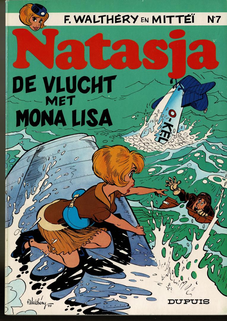 Walthery&Mittei - Natasja nr.7 Natasja de vlucht met mona Lisa