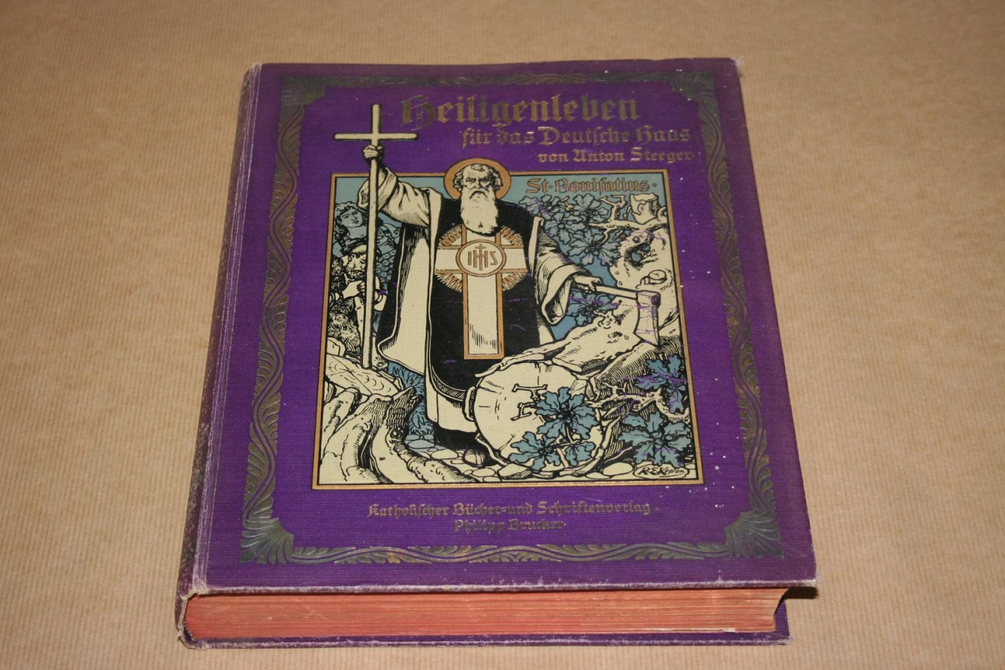 Anton Steeger - Heiligenleben für das Deutsche Haus
