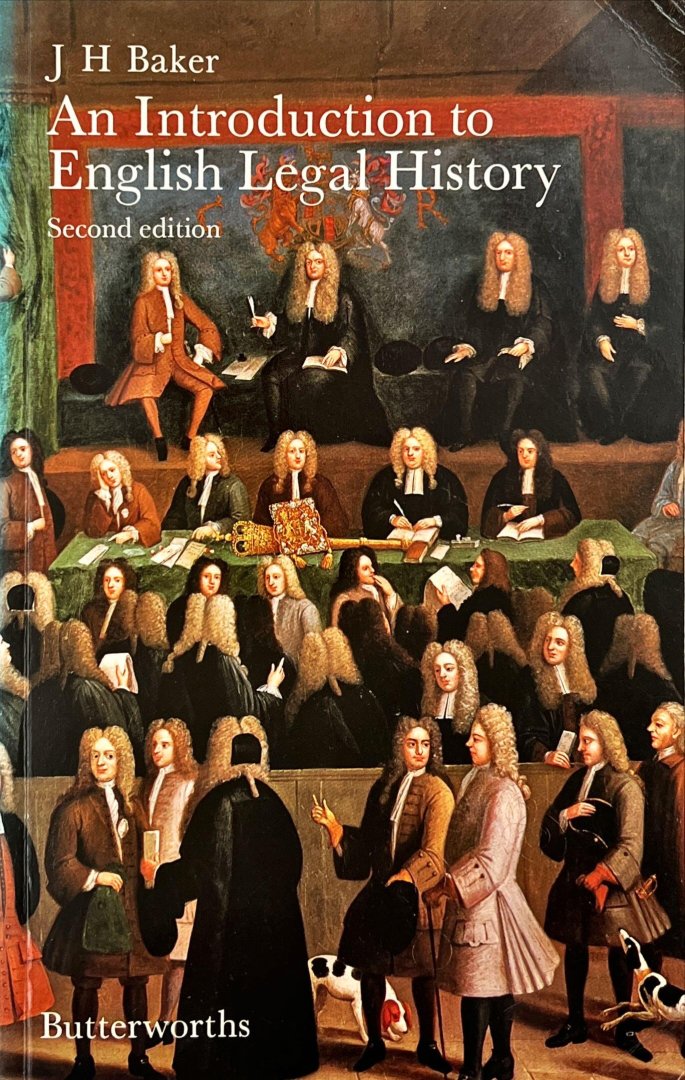Baker, John Hamilton. - An introduction to English legal history