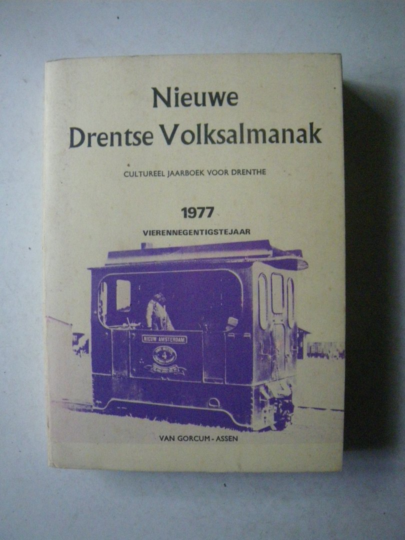 Buning, Dr. L. e.a. (onder redactie van) - Nieuwe Drentse Volksalmanak 1977