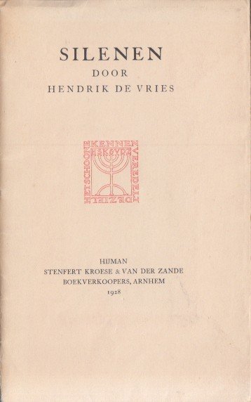 Vries, Hendrik de - Silenen.