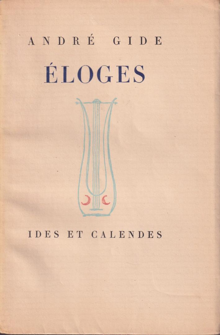 Gide, André - Éloges (ds 1357)