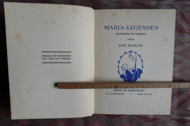 Walch, Jan (naverteld en ingeleid door). - Maria-Legenden.