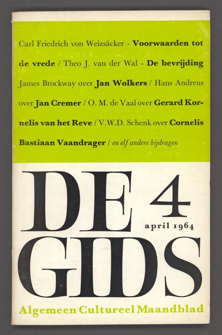 Wal, Theo J. van der / Brockway, James / en vele anderen - De bevrijding / Jan Wolkers en vele andere stukken