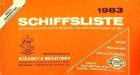 Eckardt und Messtorff - Schiffsliste (? 9,50 each)