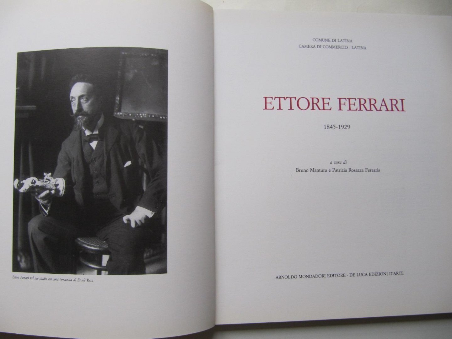B. Mantura en P.R. Ferraris - Ettore Ferrari 1845 - 1929