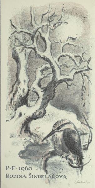 Knobloch, Bohuslav. - P.F. 1980 Rodina Sindelarova.