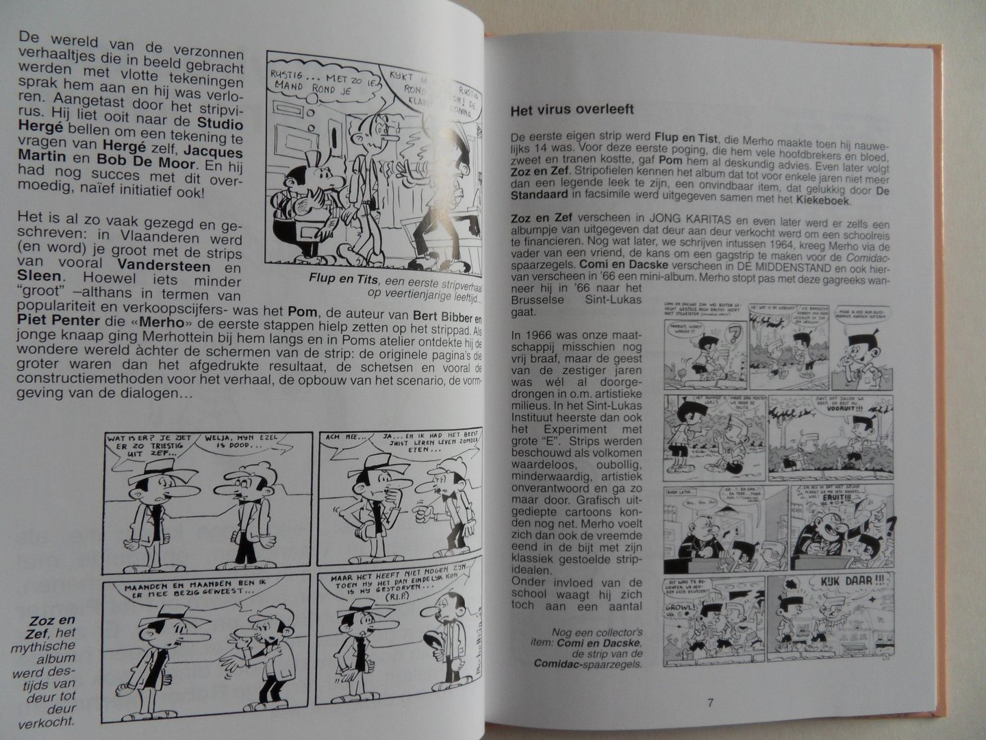 Merhottein, Robert [ pseudoniem Merho ]. - Merho op Post. [ Genummerd exemplaar 651 / 1825 ].