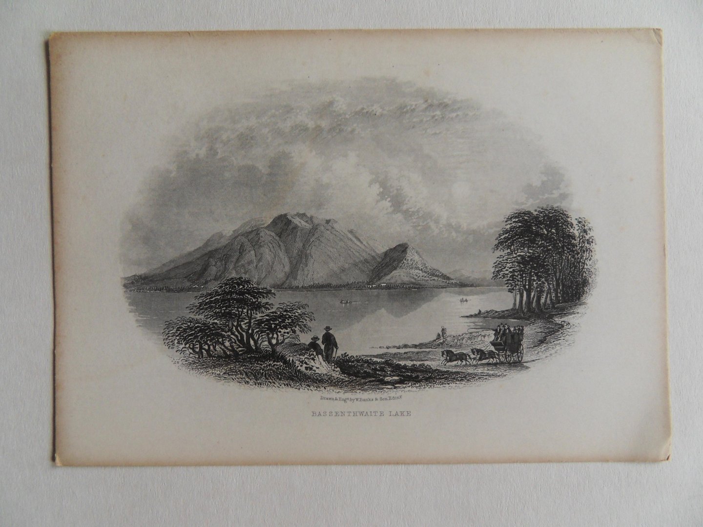 Garnett, J. - Garnett`s Views of the English Lakes. - Keswick District. [ Omslag met 11 losse gravures ].