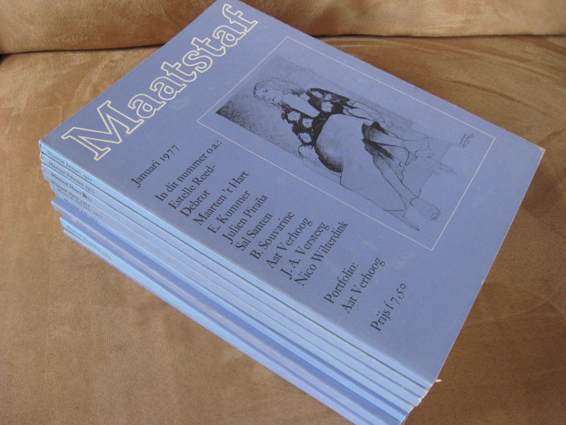 Redactie - Maatstaf- literair tijdschrift 1977- Complete jaargang