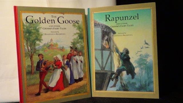 Grimm Brothers, - Rapunzel and other fairy tales [1] The golden goose and other fairy tales [2]