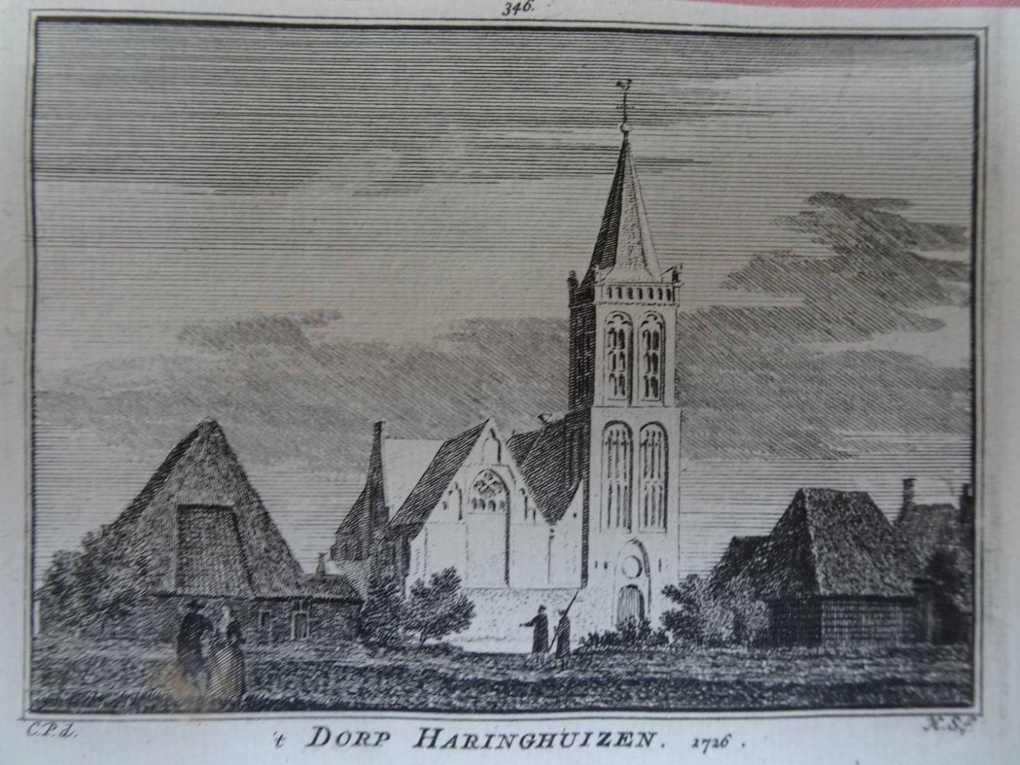 Haringhuizen. - 't Dorp Haringhuizen.