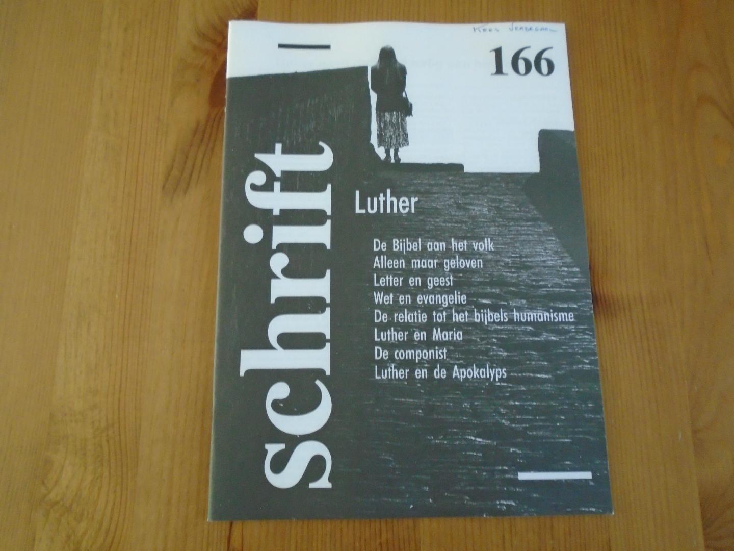 redactie - Schrift 166. Luther