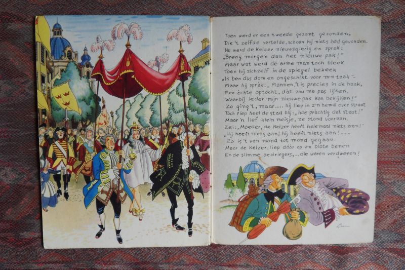 Andersen, Hans Christiaan. - De Nieuwe Kleren van den Keizer. - Leesboek.