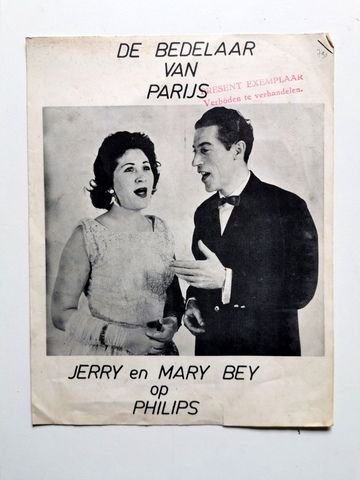 Bey, Jerry en Mary: - De bedelaar va Parijs
