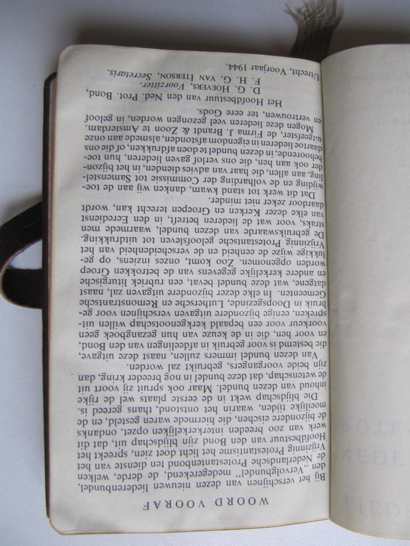 Redactie De Evangelische Gezangen-Compagnie - Liederenbundel van den Nederlanschen Protestantenbond