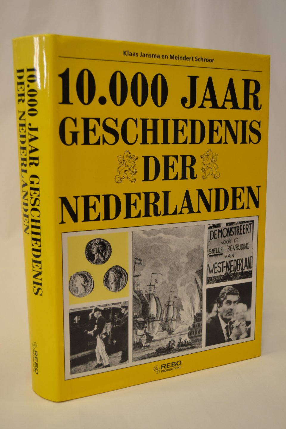 Jansma, Klaas / Schroor Meindert - 10.000 jaar geschiedenis der Nederlanden (3 foto's)