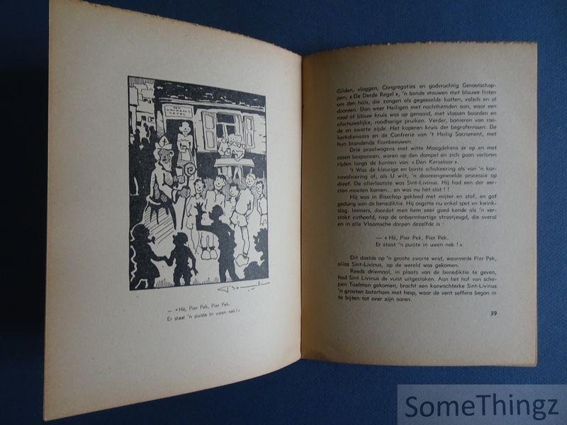 Vigoureux, Gustaaf en Bonnevalle, Oscar [ill.] - Vlaamsche folklore - vertellingen. Teekeningen van Oscar Bonnevalle.